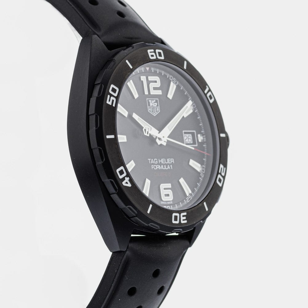 Tag Heuer Formula 1 Black Dial Strap Watch for Men - WAZ2115.FT8023