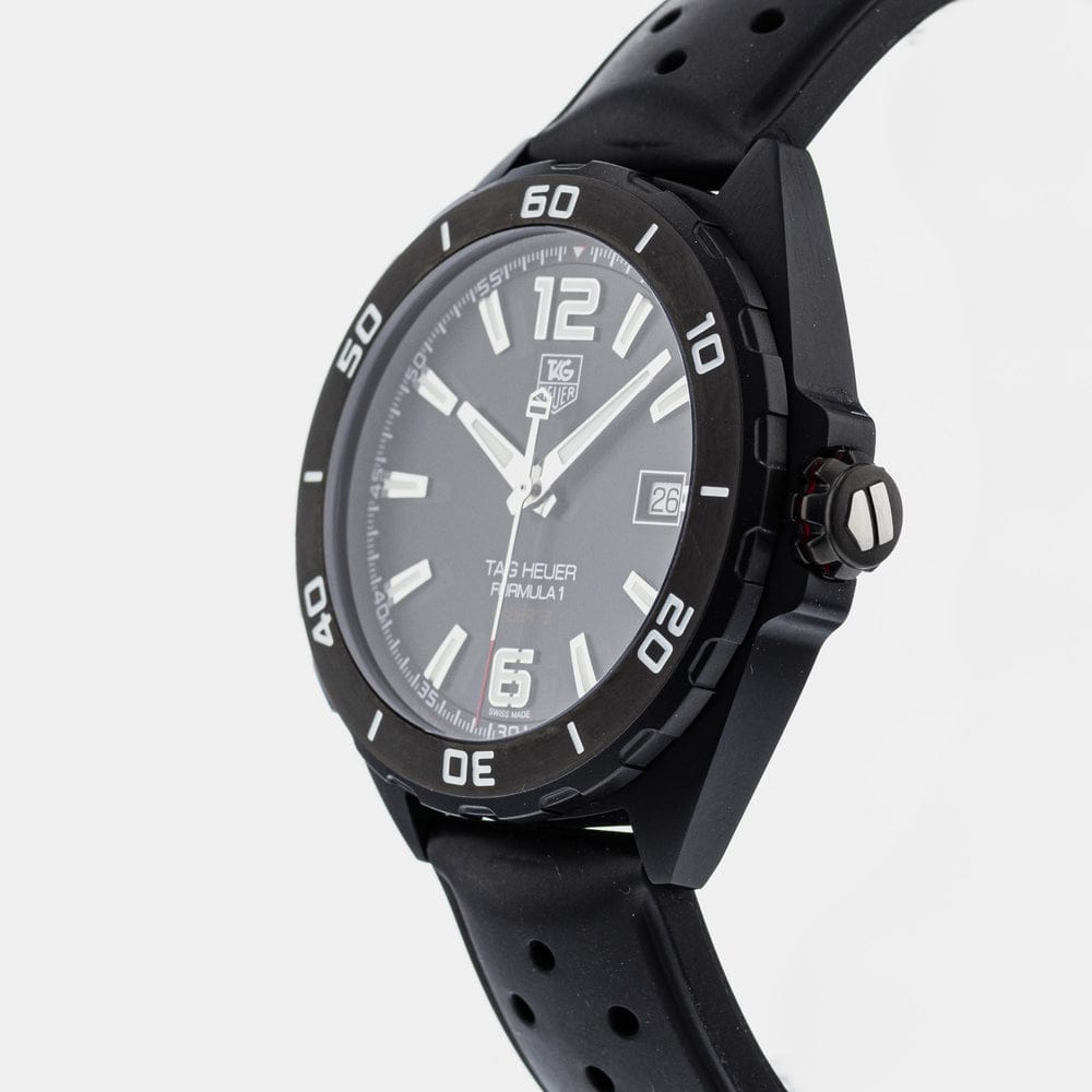 Tag Heuer Formula 1 Black Dial Strap Watch for Men - WAZ2115.FT8023