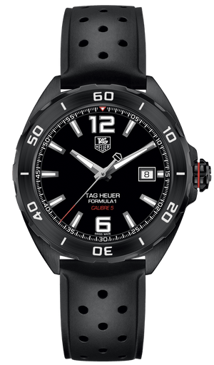 Tag Heuer Formula 1 Black Dial Strap Watch for Men - WAZ2115.FT8023
