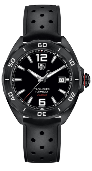 Tag Heuer Formula 1 Black Dial Strap Watch for Men - WAZ2115.FT8023