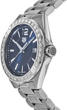 Tag Heuer Formula 1 Quartz 35mm Blue Dial with Diamonds Silver Steel Strap Watch for Women - WBJ1316.BA0666