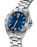Tag Heuer Formula 1 Blue Dial Silver Steel Strap Watch for Men - WAZ1118.BA0875