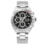 Tag Heuer Formula 1 Calibre 16 Automatic Chronograph Black Dial Silver Steel Strap Watch for Men - CAZ2010.BA0876