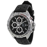 Tag Heuer Formula 1 Calibre 16 Black Dial Black Leather Strap Watch for Men - CAZ2010.FT8024