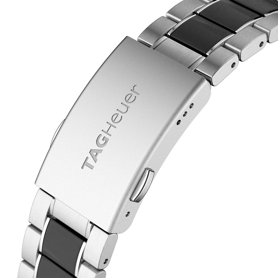 Tag Heuer Formula 1 Calibre 5 Anthracite Dial Two Tone Steel Strap Watch for Men - WAZ2011.BA0843