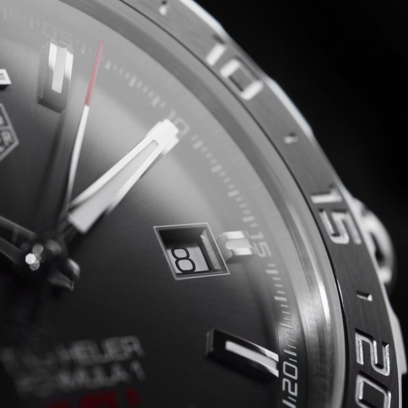 Tag Heuer Formula 1 Calibre 5 Anthracite Dial Two Tone Steel Strap Watch for Men - WAZ2011.BA0843
