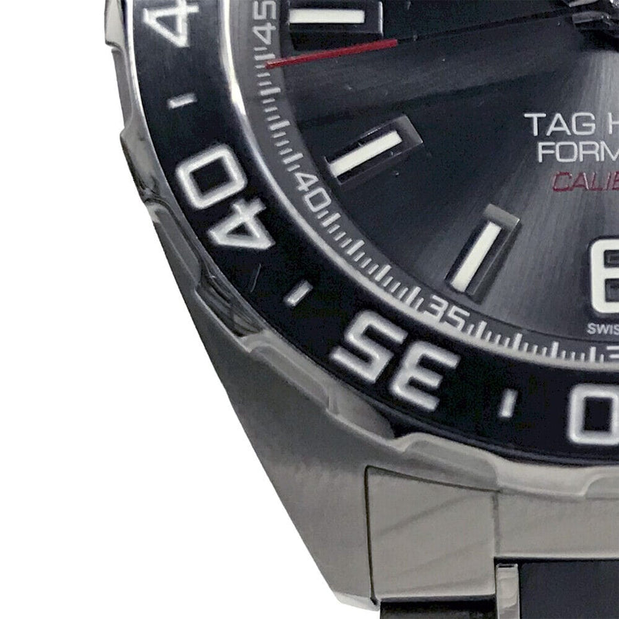 Tag Heuer Formula 1 Calibre 5 Anthracite Dial Two Tone Steel Strap Watch for Men - WAZ2011.BA0843