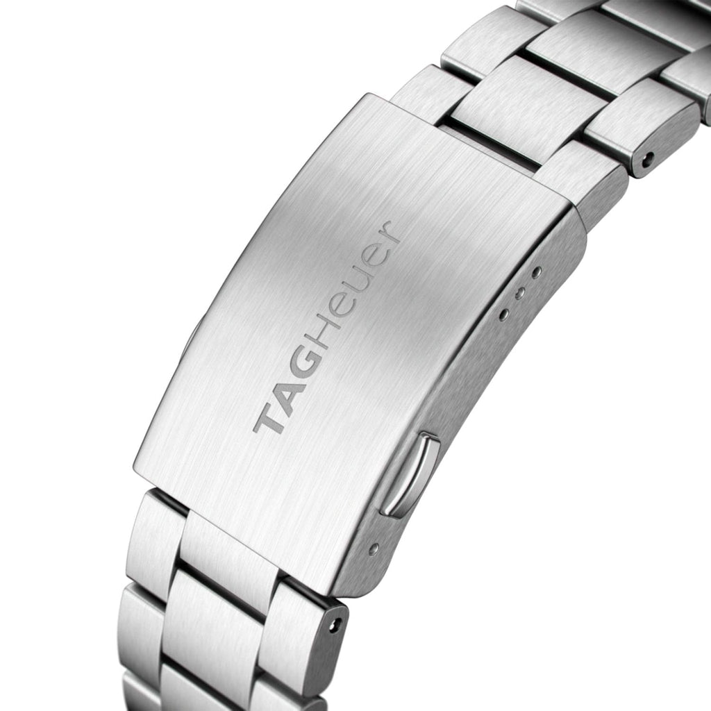 Tag Heuer Formula 1 Calibre 5 Chronograph Anthracite Dial Silver Steel Strap Watch for Men - WAZ2011.BA0842