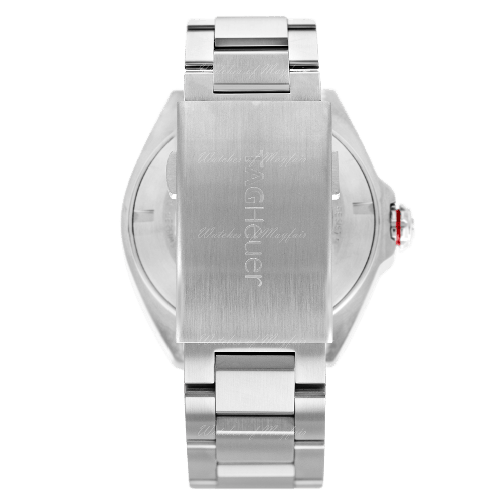 Tag Heuer Formula 1 Calibre 5 Chronograph Anthracite Dial Silver Steel Strap Watch for Men - WAZ2011.BA0842