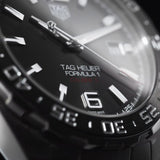 Tag Heuer Formula 1 Calibre 5 Chronograph Anthracite Dial Silver Steel Strap Watch for Men - WAZ2011.BA0842