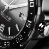 Tag Heuer Formula 1 Calibre 5 Chronograph Anthracite Dial Silver Steel Strap Watch for Men - WAZ2011.BA0842