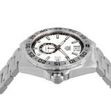 Tag Heuer Formula 1  Calibre 6 Automatic White Dial Silver Steel Strap Watch for Men - WAZ2013.BA0842
