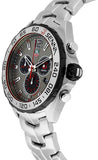 Tag Heuer Formula 1 Special Edition Chronograph Grey Dial Silver Steel Strap Watch for Men - CAZ1012.BA0883