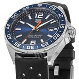 Tag Heuer Formula 1 Chronograph Black Dial Black Rubber Strap Watch for Men  - WAZ1010.FT8024