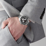 Tag Heuer Formula 1 Chronograph Black Dial Silver Steel Strap Watch for Men - CAZ101E.BA0842
