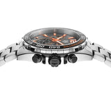 Tag Heuer Formula 1 Chronograph Ceramic Black Dial Silver Steel Strap Watch for Men - CAZ101AH.BA0842