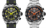 Tag Heuer Formula 1 Chronograph Ceramic Black Dial Silver Steel Strap Watch for Men - CAZ101AH.BA0842