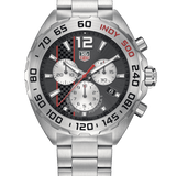 Tag Heuer Formula 1 Chronograph Grey Dial Silver Steel Strap Watch for Men - CAZ1114.BA0877