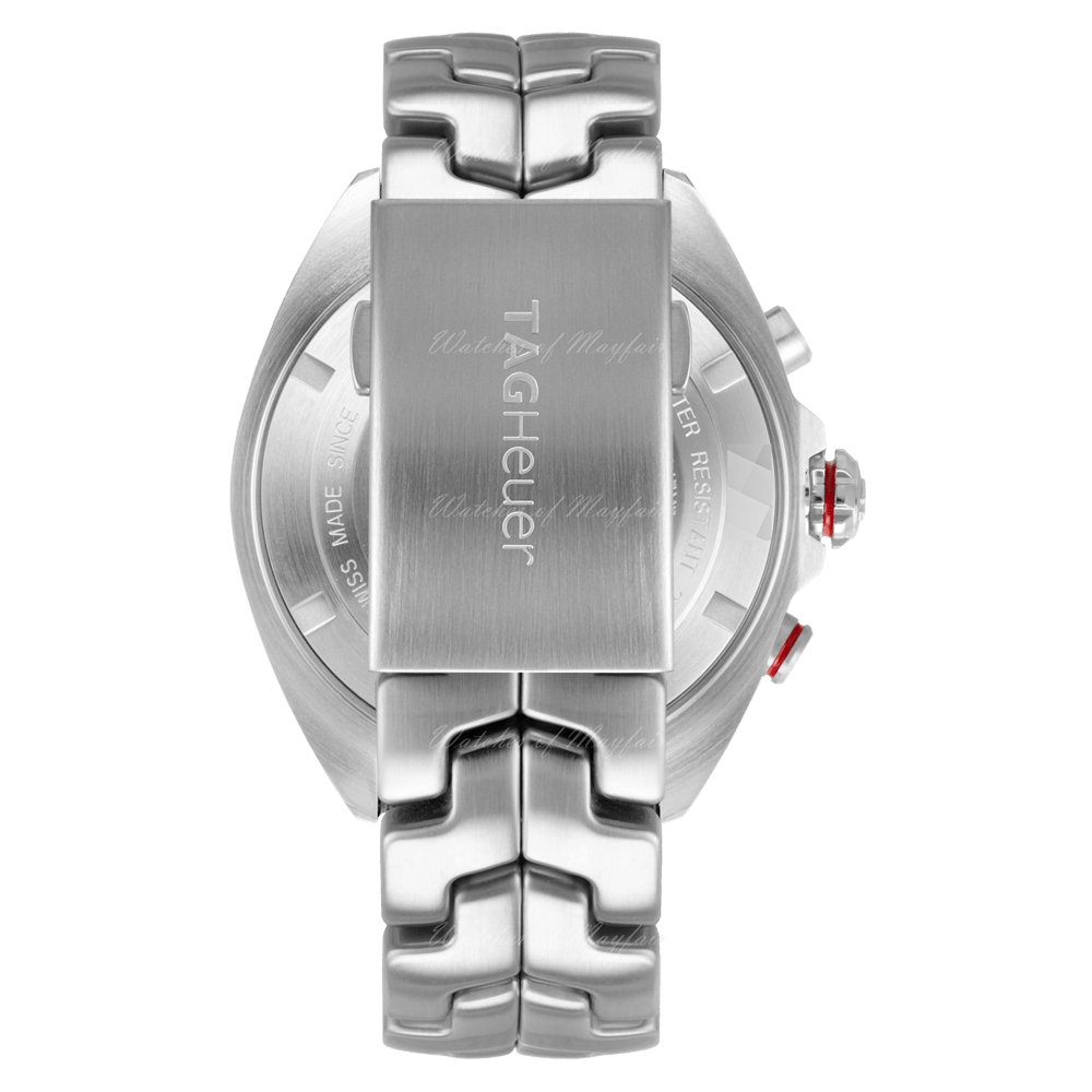 Tag Heuer Formula 1 Chronograph Senna Grey Dial Silver Steel Strap Watch for Men - CAZ201D.BA0633