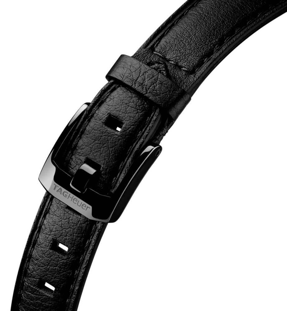 Tag Heuer Formula 1 Diamonds Black Dial Black Leather Strap Watch for Women - WBJ1417.FC8234