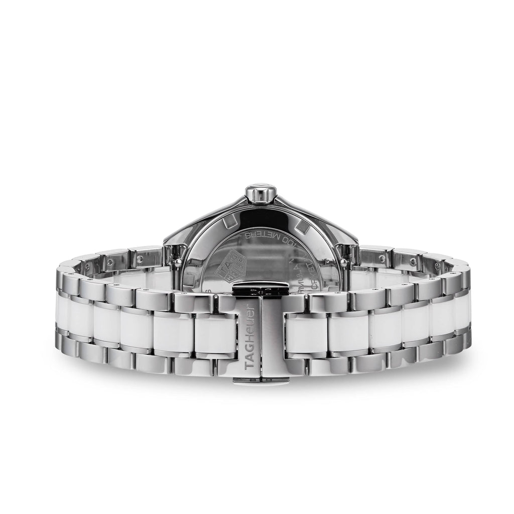 Tag Heuer Formula 1 Diamonds White Dial Two Tone Steel Strap Watch for Women - WBJ141AD.BA0974