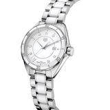 Tag Heuer Formula 1 Diamonds White Dial Two Tone Steel Strap Watch for Women - WBJ141AD.BA0974