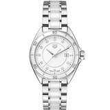 Tag Heuer Formula 1 Diamonds White Dial Two Tone Steel Strap Watch for Women - WBJ141AD.BA0974