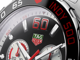 Tag Heuer Formula 1 Indy 500 Special Edition Black Dial Silver Steel Strap Watch for Men - CAZ101V.BA0842