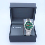 Tag Heuer Formula 1 Limited Edition Green Dial Silver Steel Strap Watch for Men - WAZ1017.BA0842