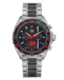 Tag Heuer Formula 1 Max Verstappen Limited Edition Grey Dial Two Tone Steel Strap Watch for Gents - CAZ101U.BA0843