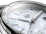 Tag Heuer Formula 1 Mother of Pearl White Dial Silver Steel Strap Watch for Women - WBJ1318.BA0666
