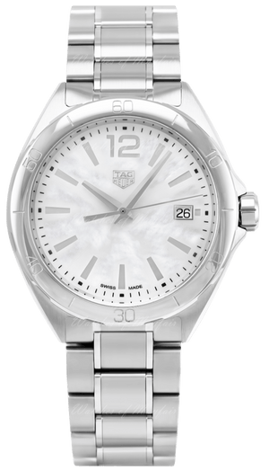 Tag Heuer Formula 1 Mother of Pearl White Dial Silver Steel Strap Watch for Women - WBJ1318.BA0666