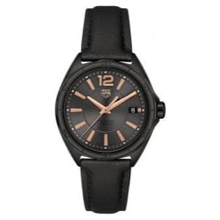 Tag Heuer Formula 1 Quartz Black Dial Black Leather Strap Watch for Women - WBJ1414.FC8234