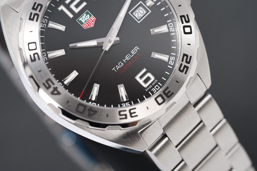 Tag Heuer Formula 1 Quartz Black Dial Watch For Men - WAZ1112.BA0875