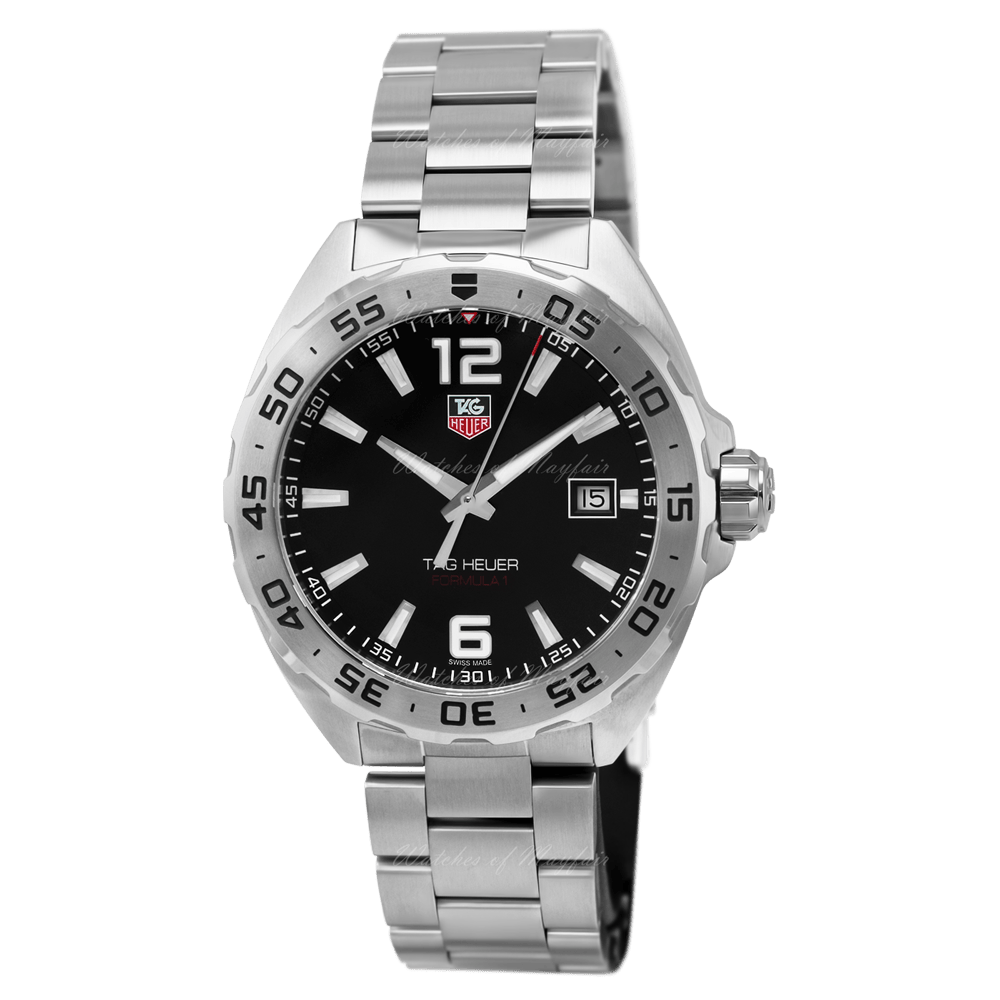 Tag Heuer Formula 1 Quartz Black Dial Watch For Men - WAZ1112.BA0875