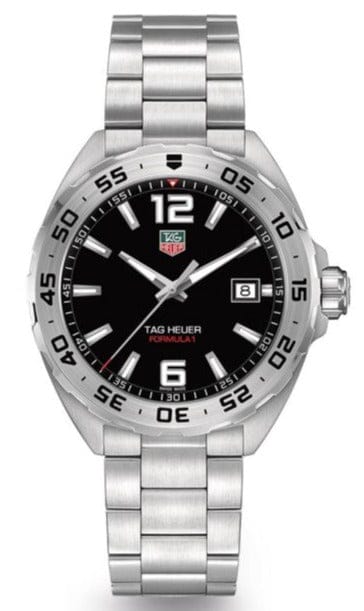 Tag Heuer Formula 1 Quartz Black Dial Watch For Men - WAZ1112.BA0875