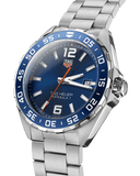 Tag Heuer Formula 1 Quartz Blue Dial Silver Steel Strap Watch for Men - WAZ1010.BA0842