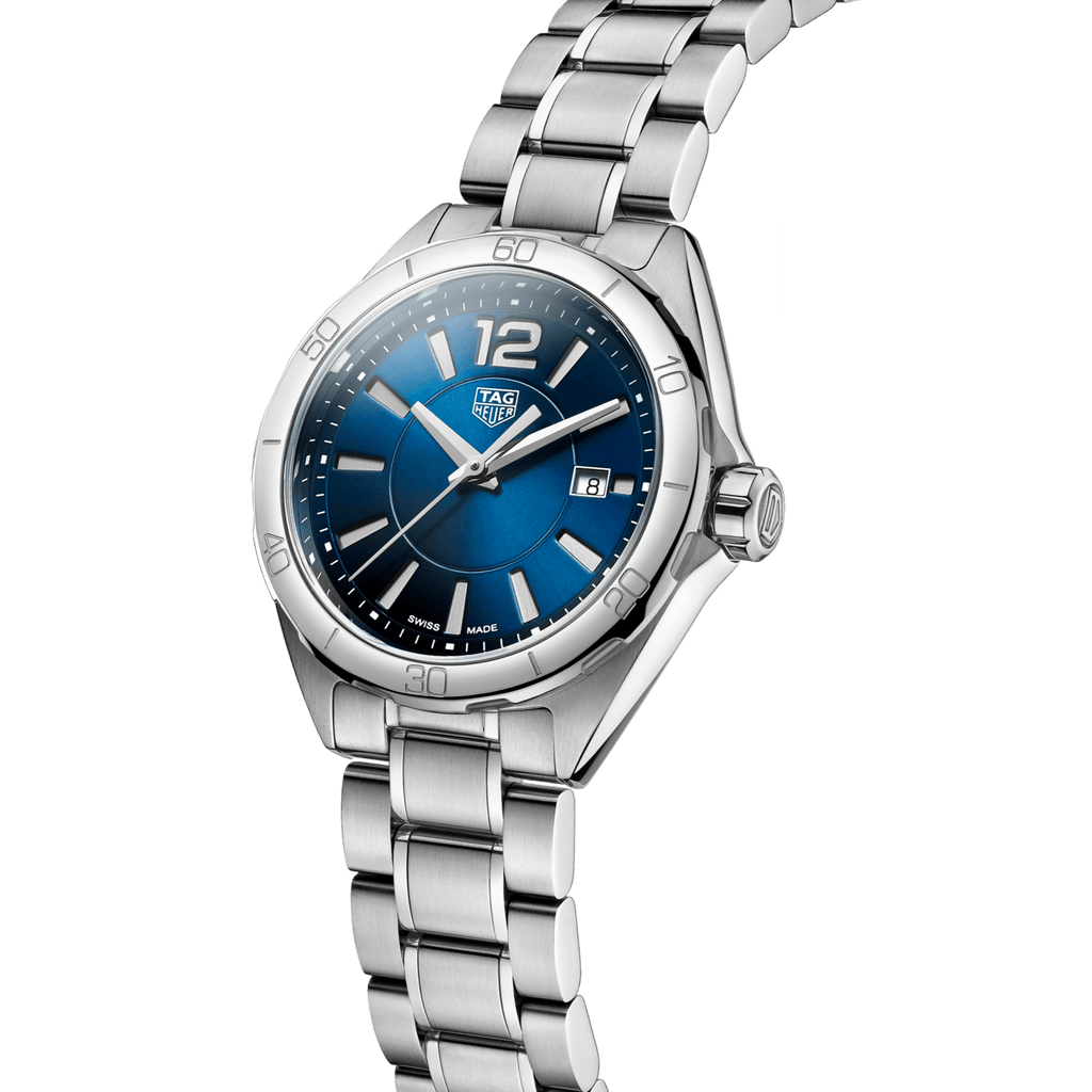 Tag Heuer Formula 1 Quartz Blue Dial Silver Steel Strap Watch for Women - WBJ1412.BA0664