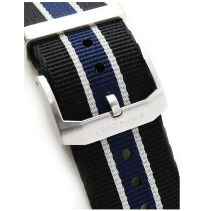 Tag Heuer Formula 1 Quartz Blue Dial Two Tone NATO Strap Watch for Men - WAZ1010.FC8197