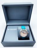 Tag Heuer Formula 1 Quartz Diamonds Mother of Pearl Dial Blue Leather Strap Watch for Women - WBJ131A.FC8256