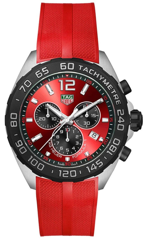 Tag Heuer Formula 1 Red Dial Watch for Men - CAZ101AN.FT8055