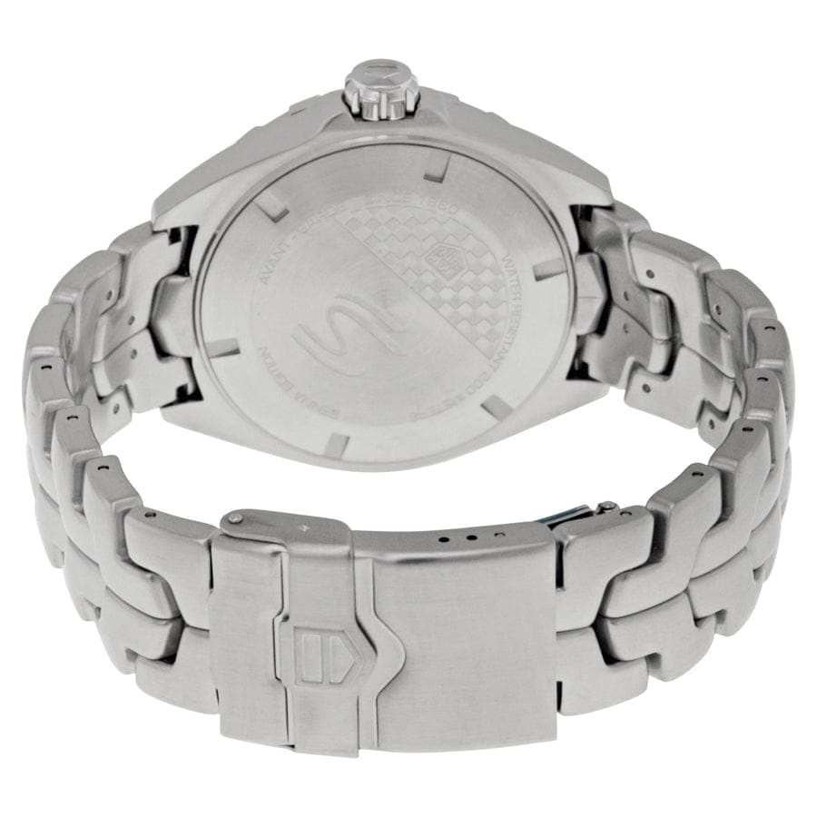 Tag Heuer Formula 1 Senna Limited Edition Black Dial Silver Steel Strap Watch for Men - WAZ1012.BA0883