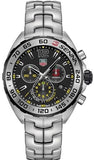 Tag Heuer Formula 1 Senna Limited Edition Chronograph Black Dial Silver Steel Strap Watch for Men - CAZ1013.BA0883