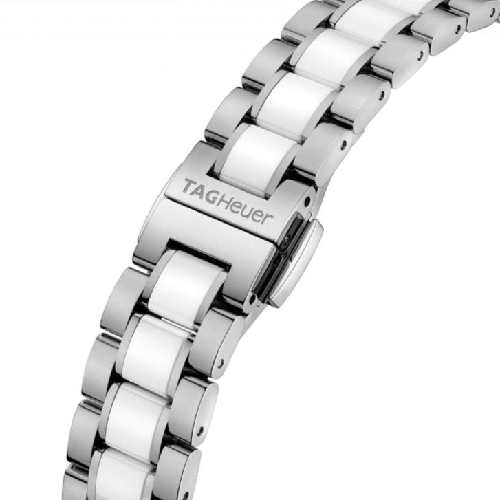 TAG Heuer Formula 1 white ceramic watch bracelet