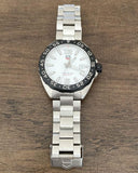Tag Heuer Formula 1 White Dial Silver Steel Strap Watch for Men - WAZ1111.BA0875