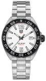 Tag Heuer Formula 1 White Dial Silver Steel Strap Watch for Men - WAZ1111.BA0875