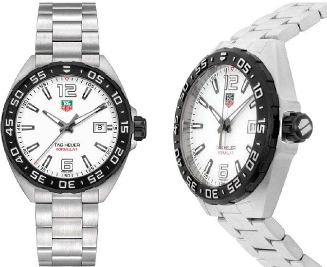 Tag Heuer Formula 1 White Dial Watch for Men - WAZ1111.BA0875