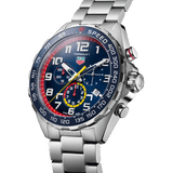 Tag Heuer Formula 1 x Red Bull Racing Chronograph Blue Dial Silver Steel Strap Watch for Men - CAZ101AL.BA0842