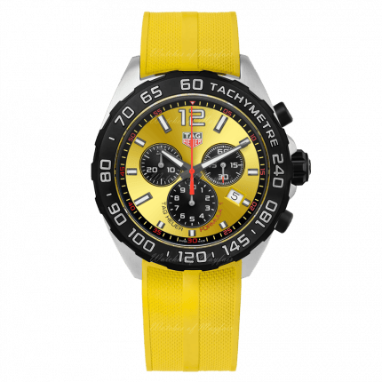 Tag Heuer Formula 1 Yellow Dial Watch for Men - CAZ101AM.FT8054