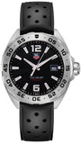 Tag Heuer Formula 1 Quartz Black Dial Black Rubber Strap Watch for Men -  WAZ1112.FT8023